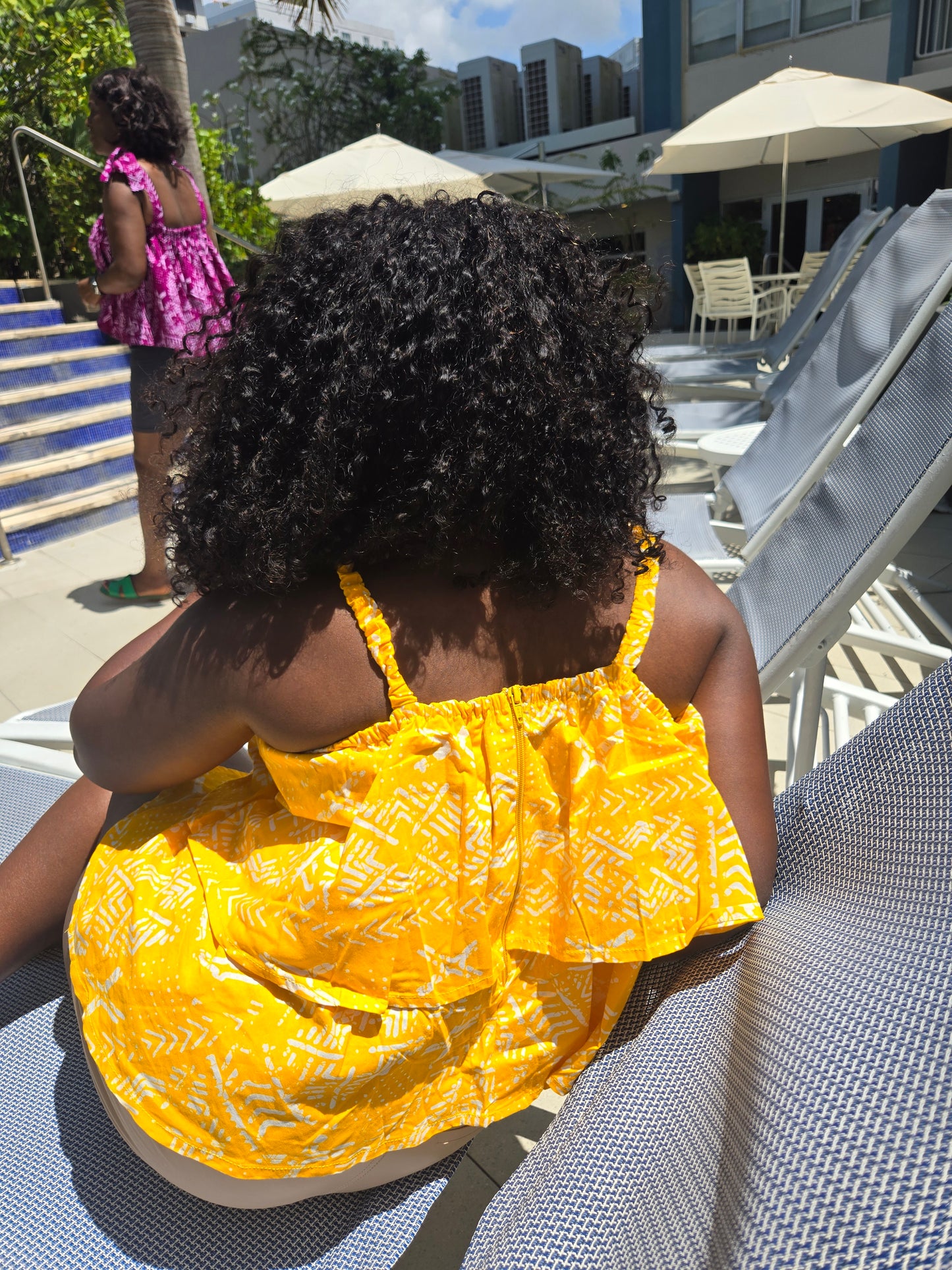 Lilian Top | African Print Layered Top