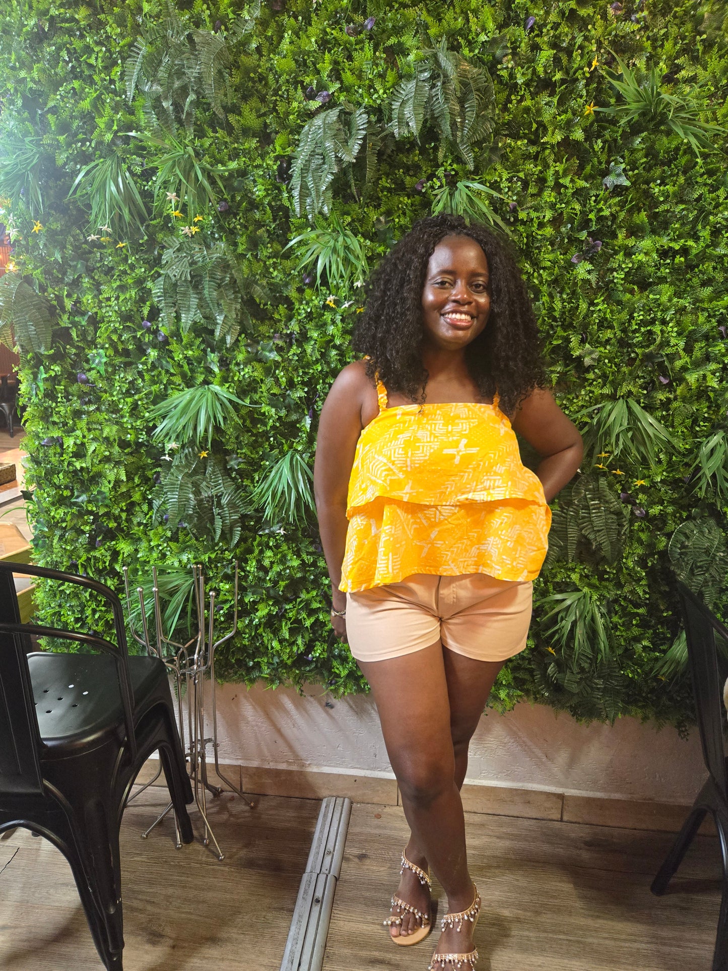 Lilian Top | African Print Layered Top