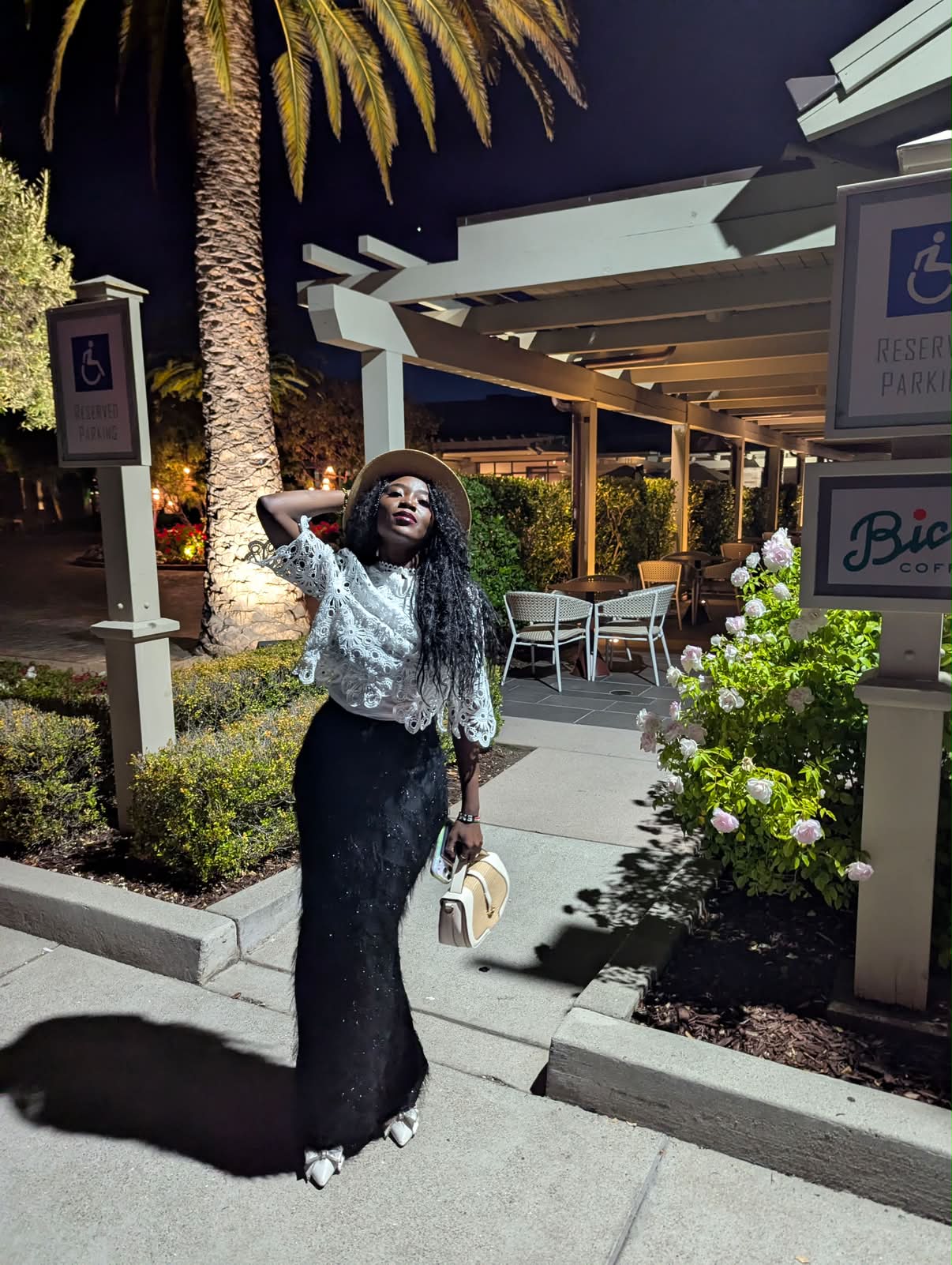 Wami Skirt |Black Lace Maxi Skirt
