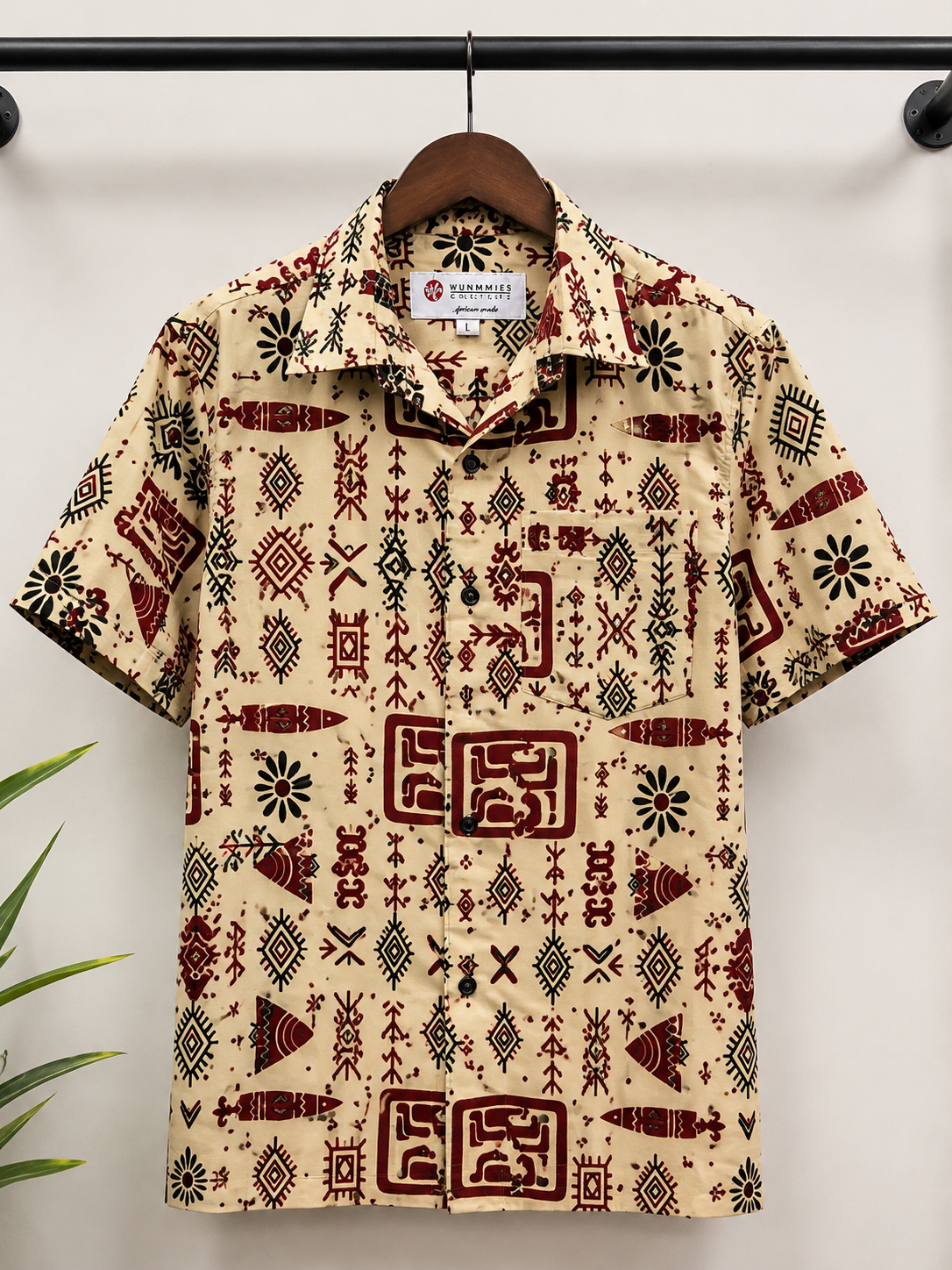 Salu Shirt Men's African Print Shirt
