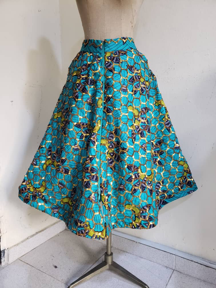 Ankara Flare SKirt