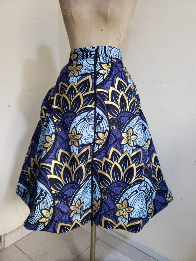 Ankara Flare SKirt