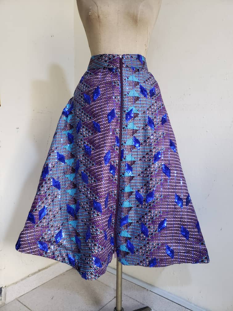 Ankara Flare SKirt